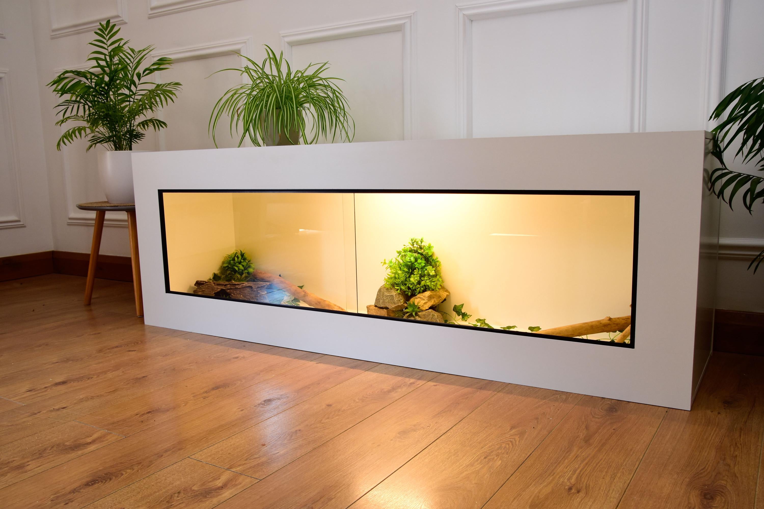 Large 6ft x 18" x 24" Modern Reptile Vivarium
