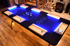 6ft Folding Deluxe Multi-Game Table with LED Lights