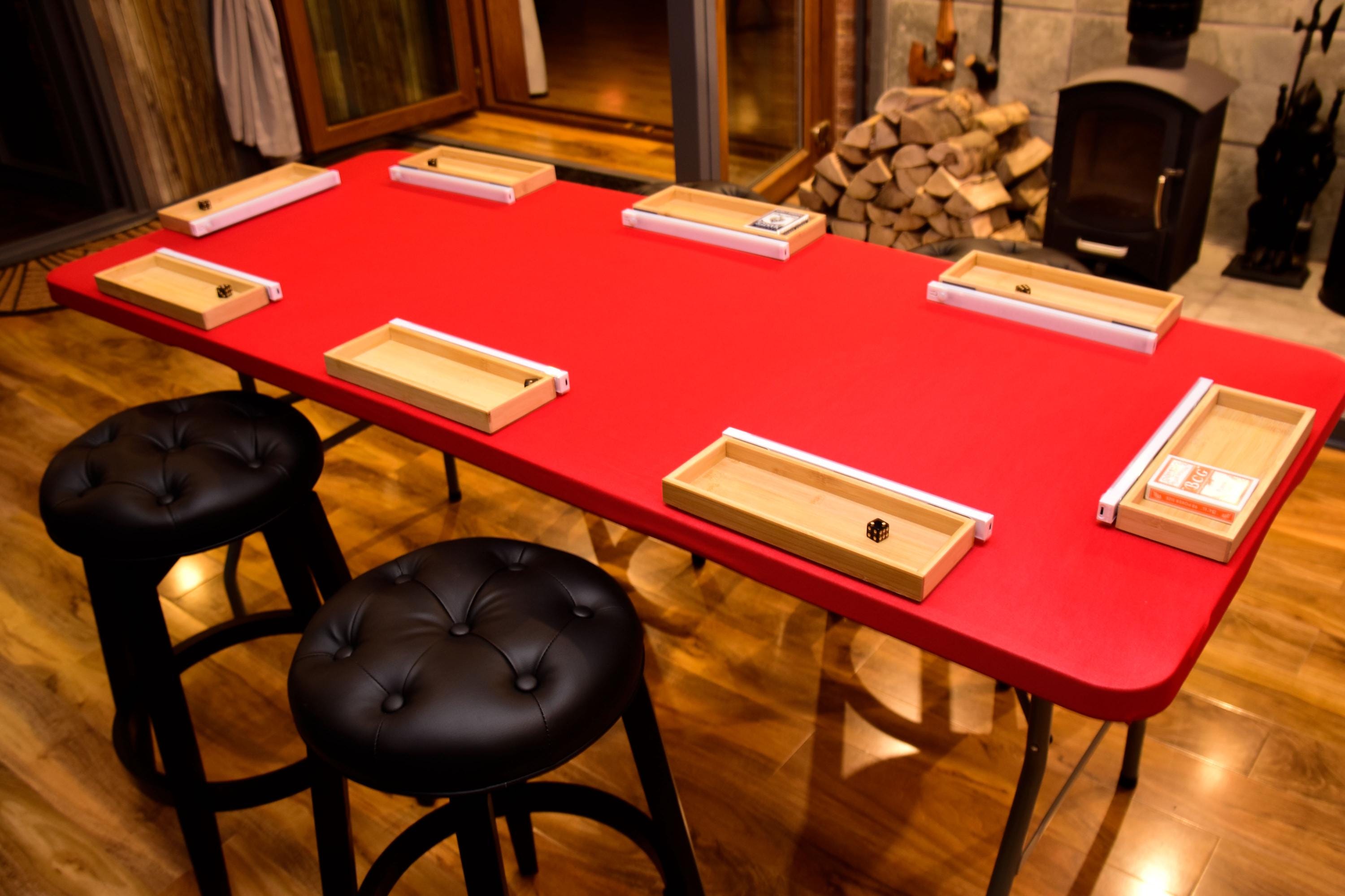 6ft Folding Deluxe Multi-Game Table with LED Lights