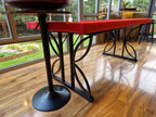 6ft Roulette Table Top - Casino Game Table with Professional Wooden Wheel