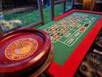 6ft Roulette Table Top - Casino Game Table with Professional Wooden Wheel