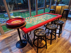 6ft Roulette Table Top - Casino Game Table with Professional Wooden Wheel
