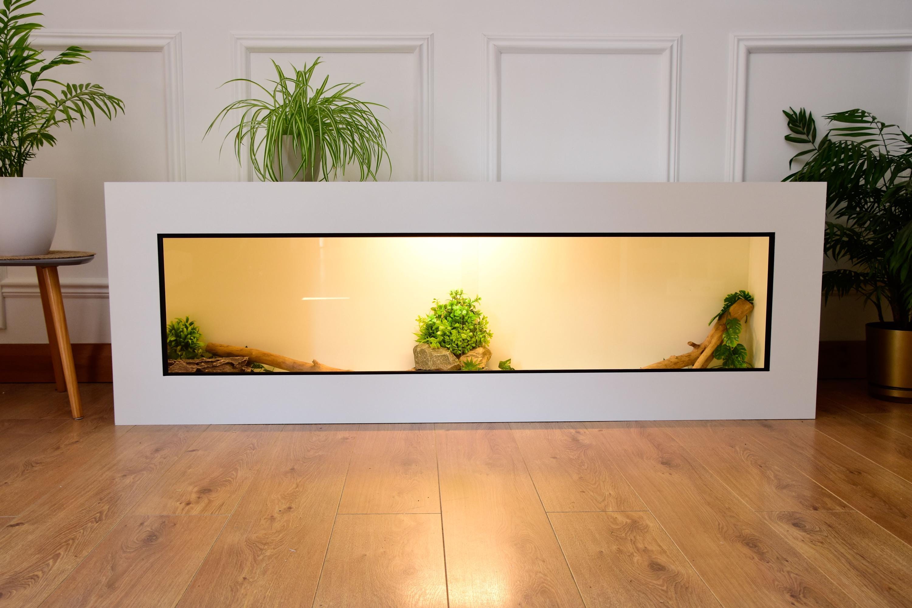 Large 6ft x 18" x 24" Modern Reptile Vivarium