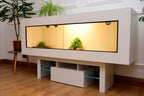 Large 6ft x 19" x 24" Modern Reptile Vivarium with LED Stand
