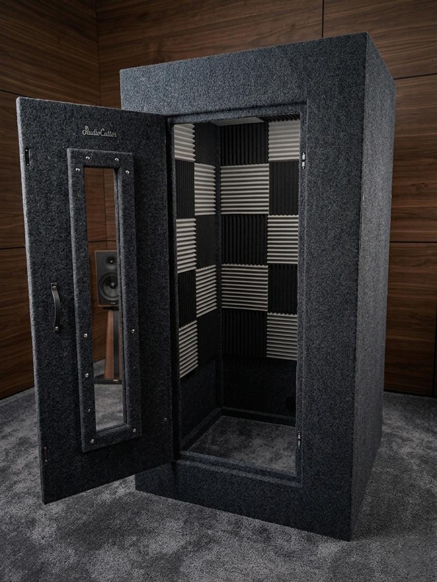 ShattaCaster Pro Audio Voice Recording Booth