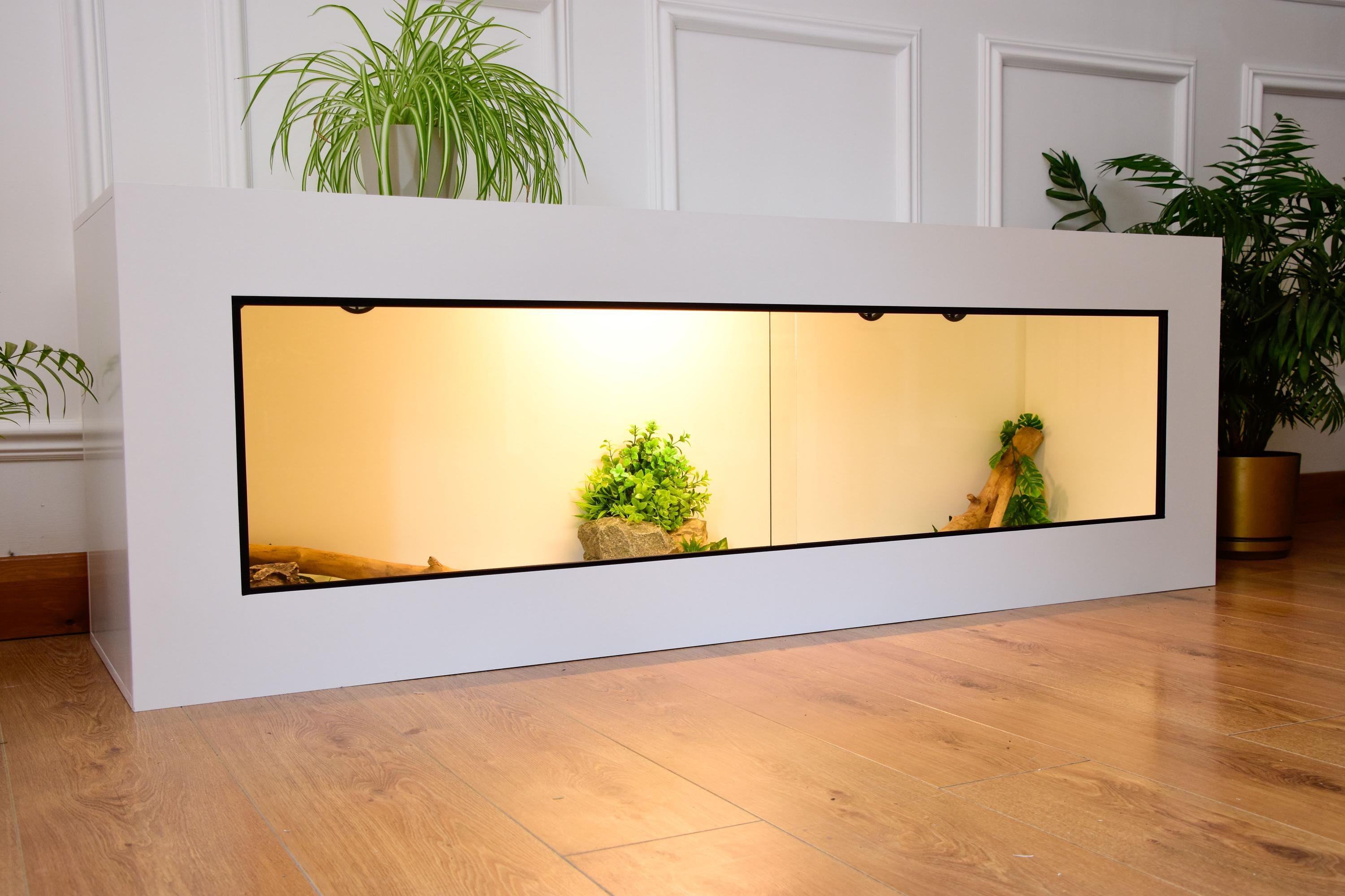 Large 6ft x 18" x 24" Modern Reptile Vivarium