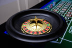 6ft LED Luxury Casino Vault Table with Glass Top