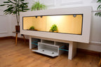 Large 6ft x 19" x 24" Modern Reptile Vivarium with LED Stand