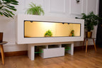 Large 6ft x 19" x 24" Modern Reptile Vivarium with LED Stand