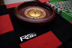 8ft Roulette Table Top - Casino Game Table with Professional Wooden Wheel
