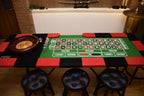 8ft Roulette Table Top - Casino Game Table with Professional Wooden Wheel
