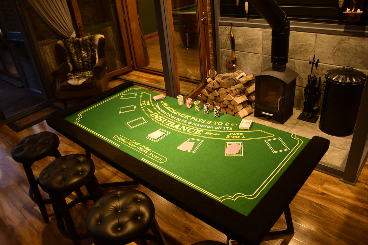 6ft Blackjack Casino Game Table