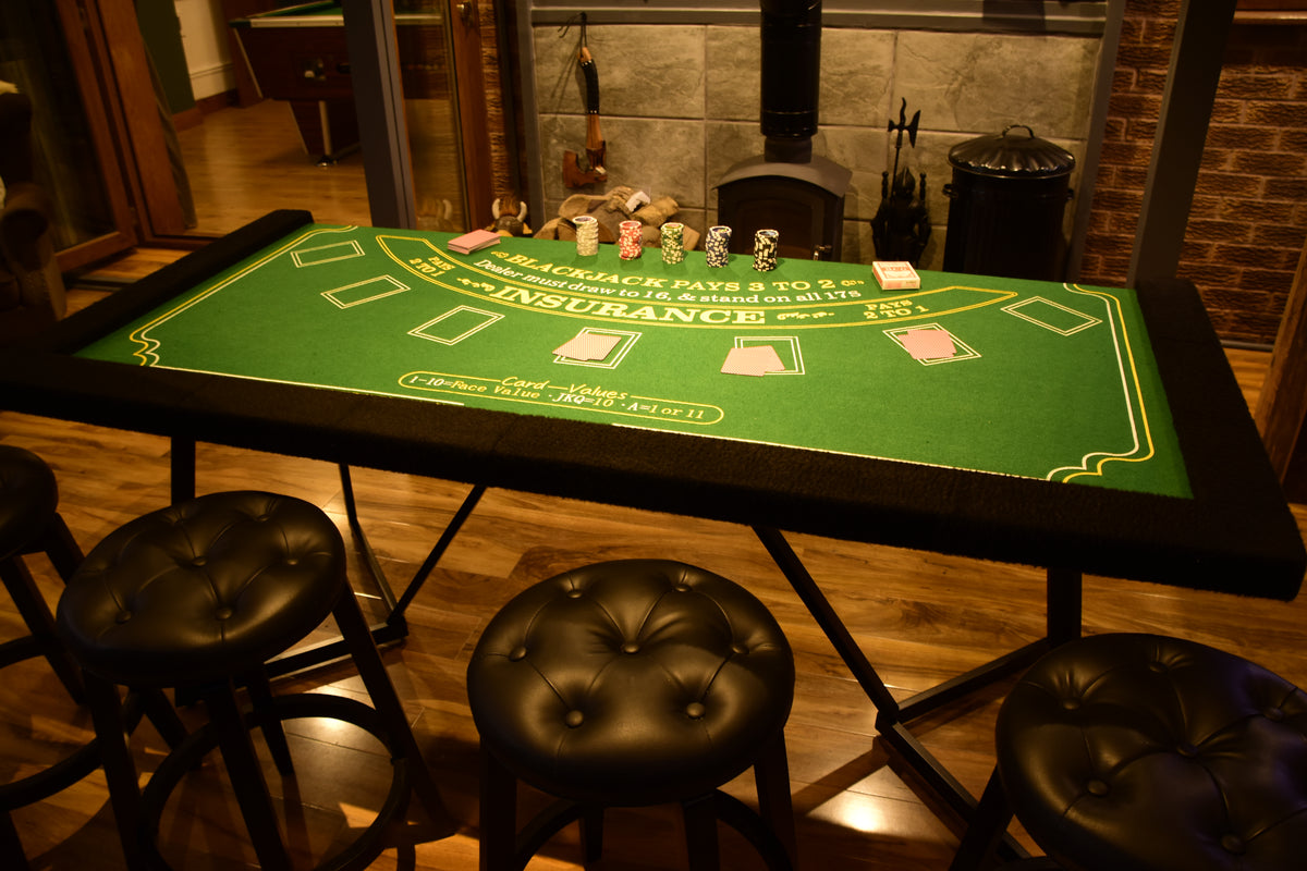 6ft Blackjack Casino Game Table