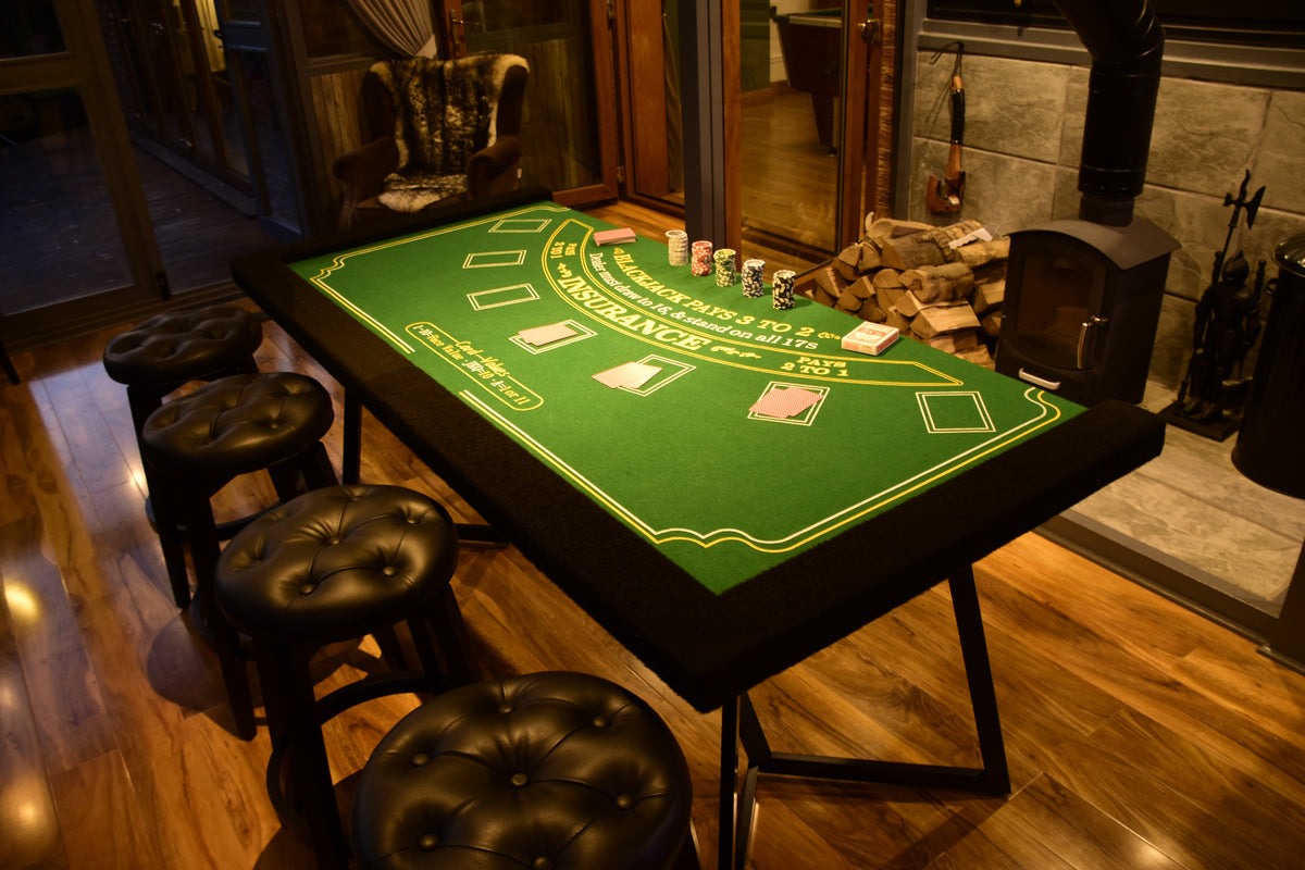 6ft Blackjack Casino Game Table