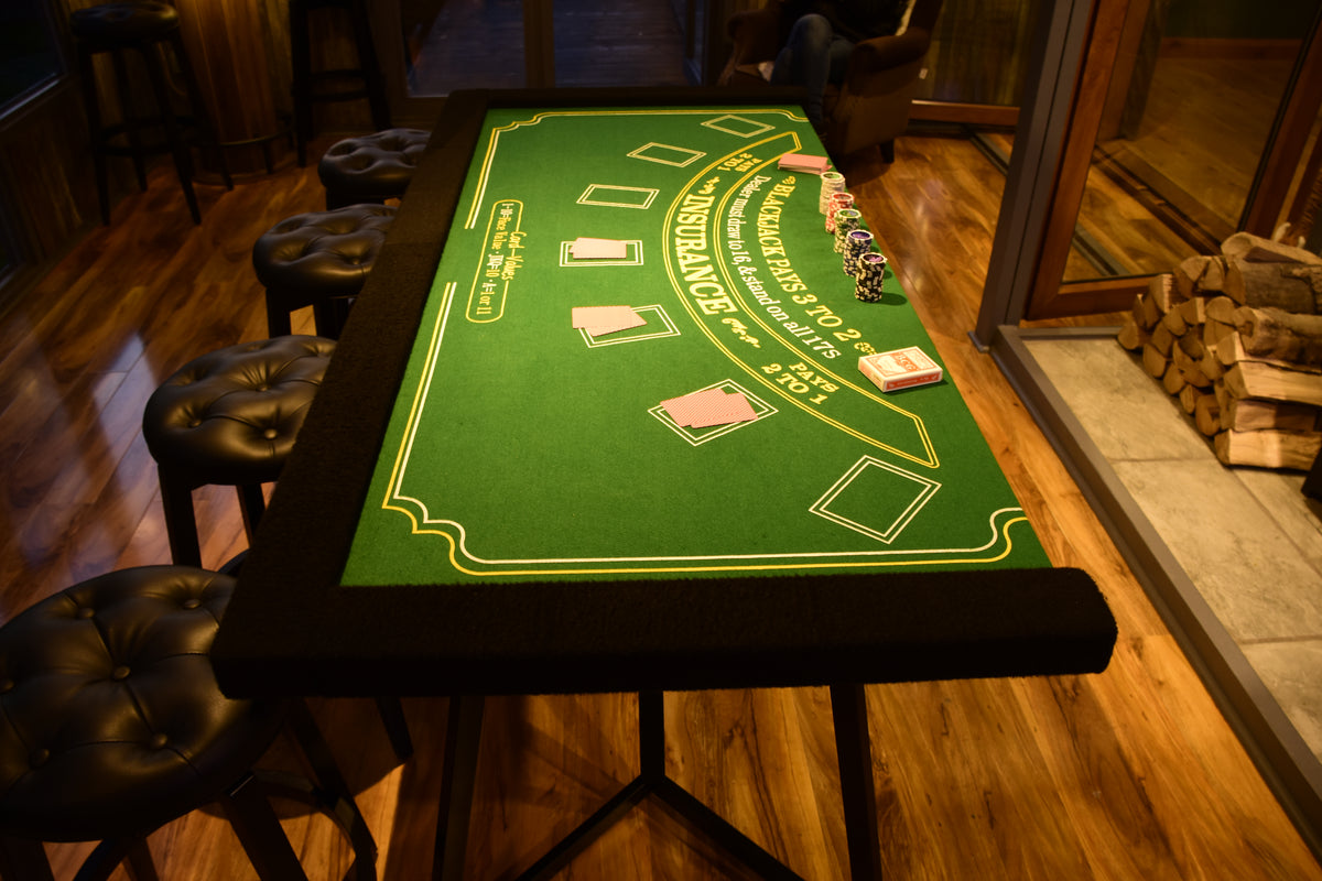 6ft Blackjack Casino Game Table