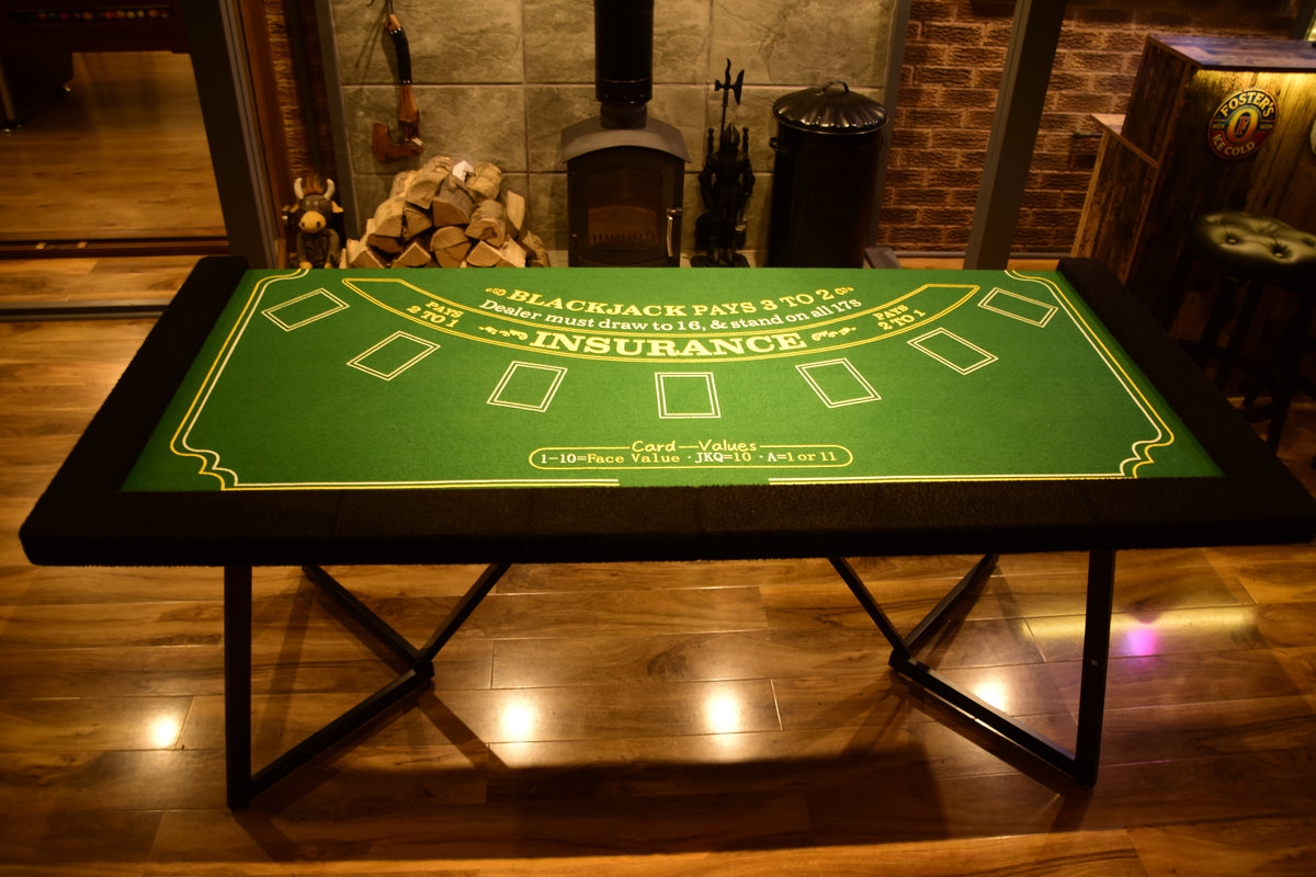 6ft Blackjack Casino Game Table