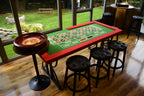 6ft Roulette Table Top - Casino Game Table with Professional Wooden Wheel