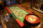 6ft Roulette Table Top - Casino Game Table with Professional Wooden Wheel