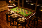 LED Roulette Casino Table with Choice of Roulette Wheel & Optional Stools