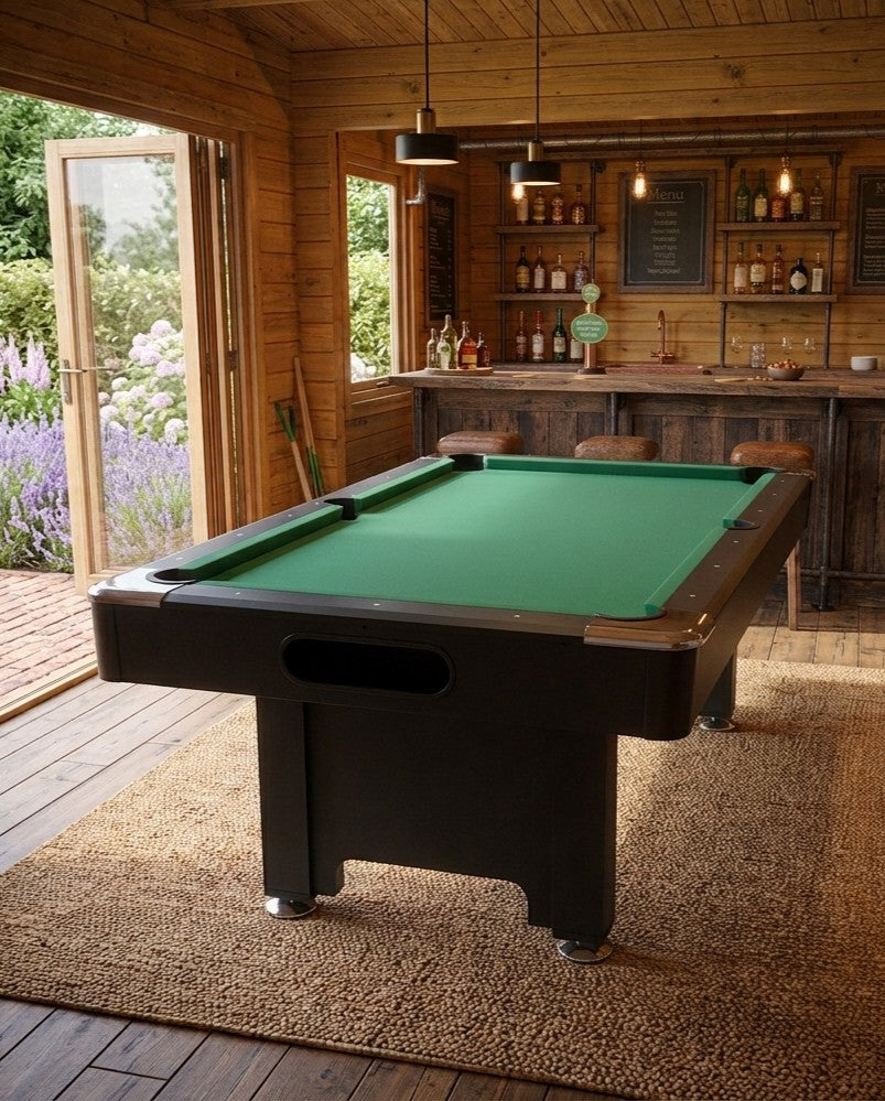 6ft Walker & Simpson Monarch Pool Table With Automatic Ball Return