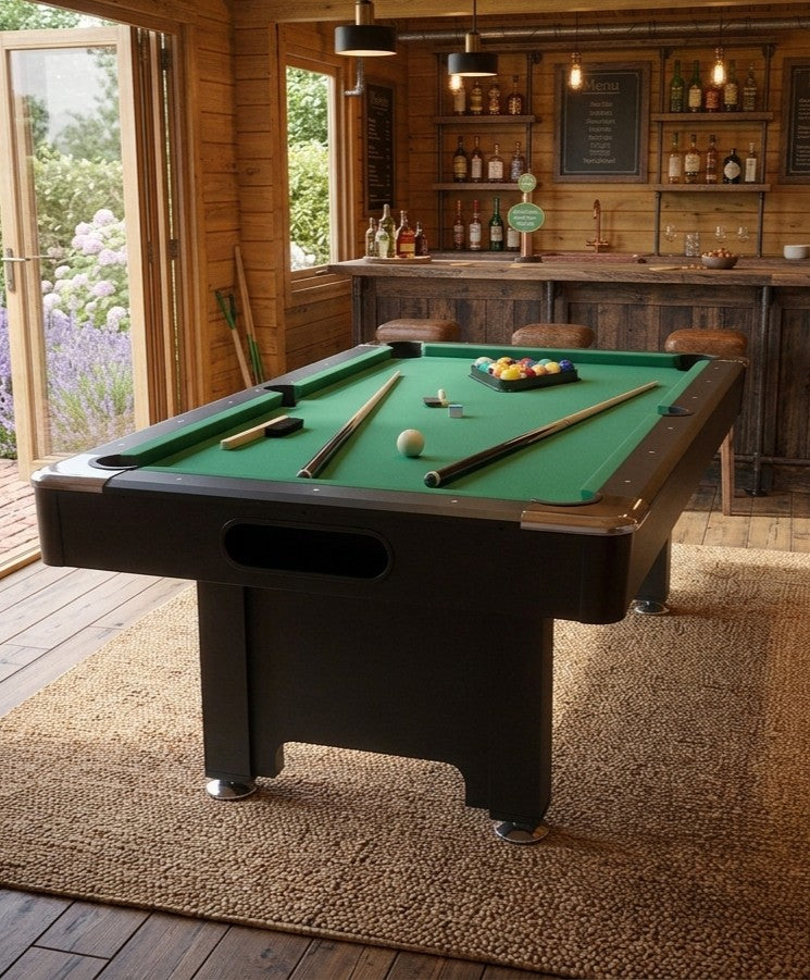 6ft Walker & Simpson Monarch Pool Table With Automatic Ball Return