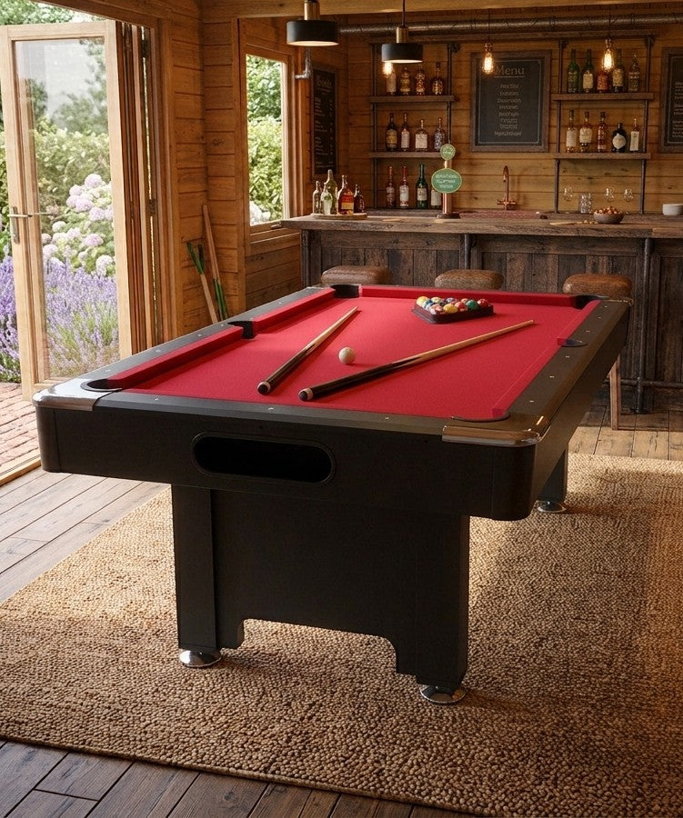 6ft Walker & Simpson Monarch Pool Table With Automatic Ball Return