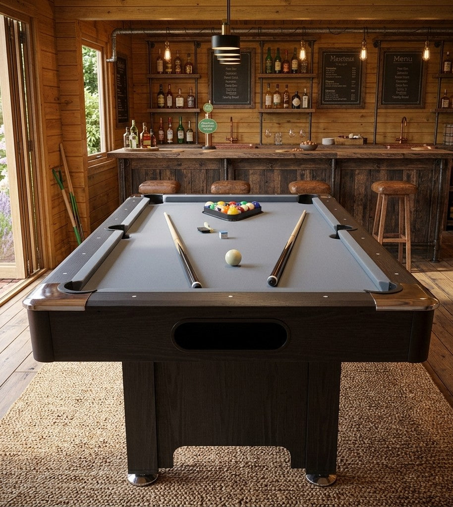 6ft Walker & Simpson Monarch Pool Table With Automatic Ball Return