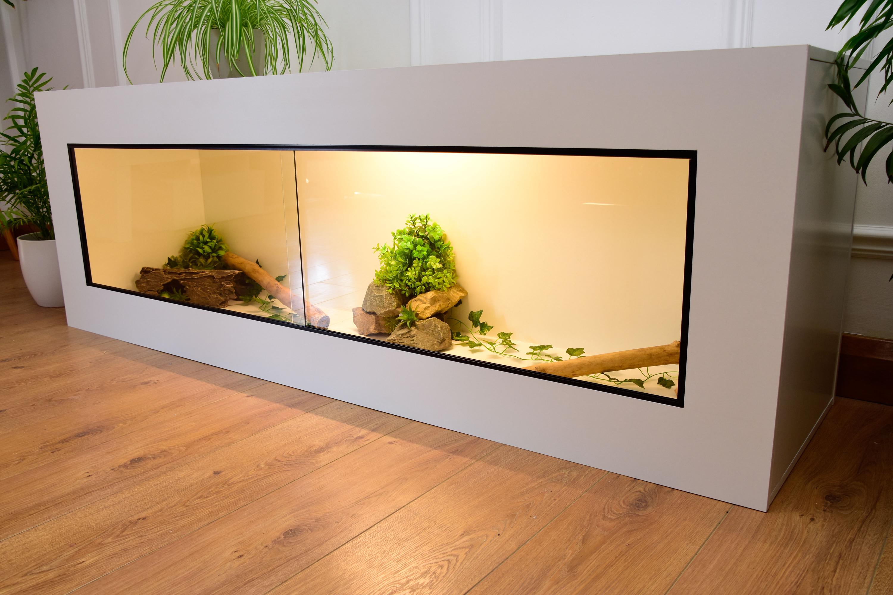 Large 6ft x 18" x 24" Modern Reptile Vivarium