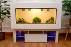 Large 4 x 2 x 2 Modern Reptile Vivarium with LED Stand