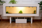 Large 6ft x 19" x 24" Modern Reptile Vivarium with LED Stand